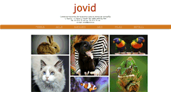 Desktop Screenshot of jovid.es